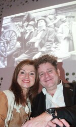 Simona Prasková s Tomášem Rackem na Afterparty 20.12. v La Fabrika